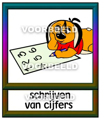 Schrijven van cijfers
