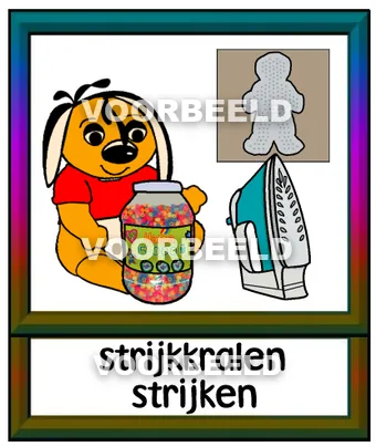 Strijkkralen strijken