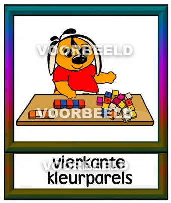Vierkante parels