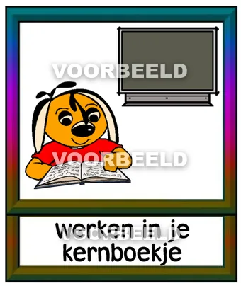 Werken in je kernboekje
