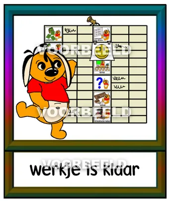 Werkje is klaar