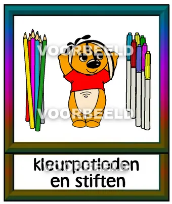 Kleurpotloden en stiften