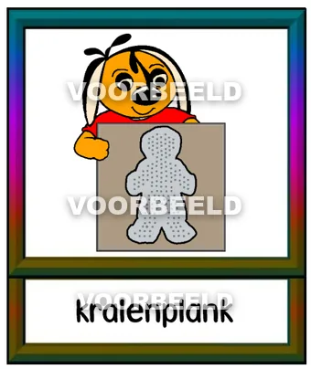 Kralenplank