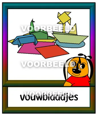 Vouwblaadjes