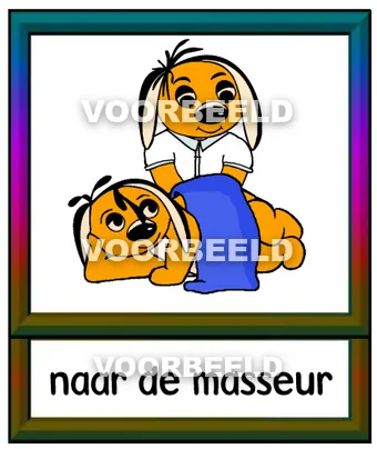 Naar de masseur