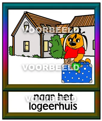 Naar het logeerhuis