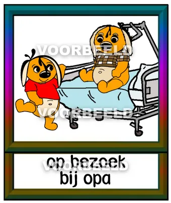 Op bezoek bij opa
