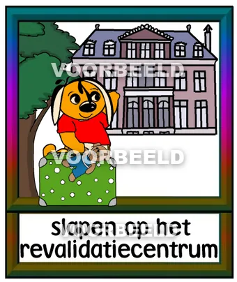 Slapen op het revalidatiecentrum